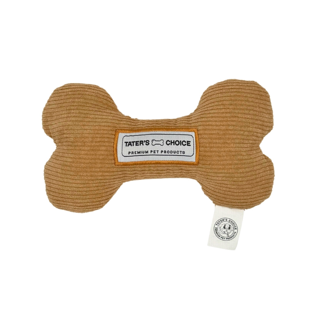 Tater's Bog Bone Squeaker Toy